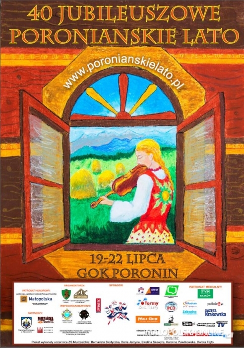 40 Jubileuszowe Poroniańskie Lato 19-22 lipca
