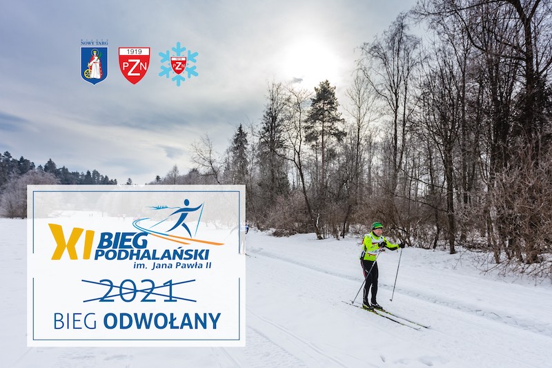 Bieg Podhalański odwołany