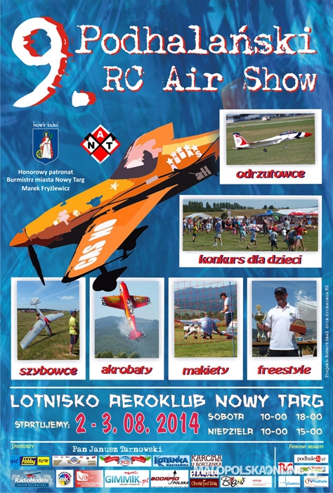IX Podhalański RC Air SHOW na lotnisku w Nowym Targu