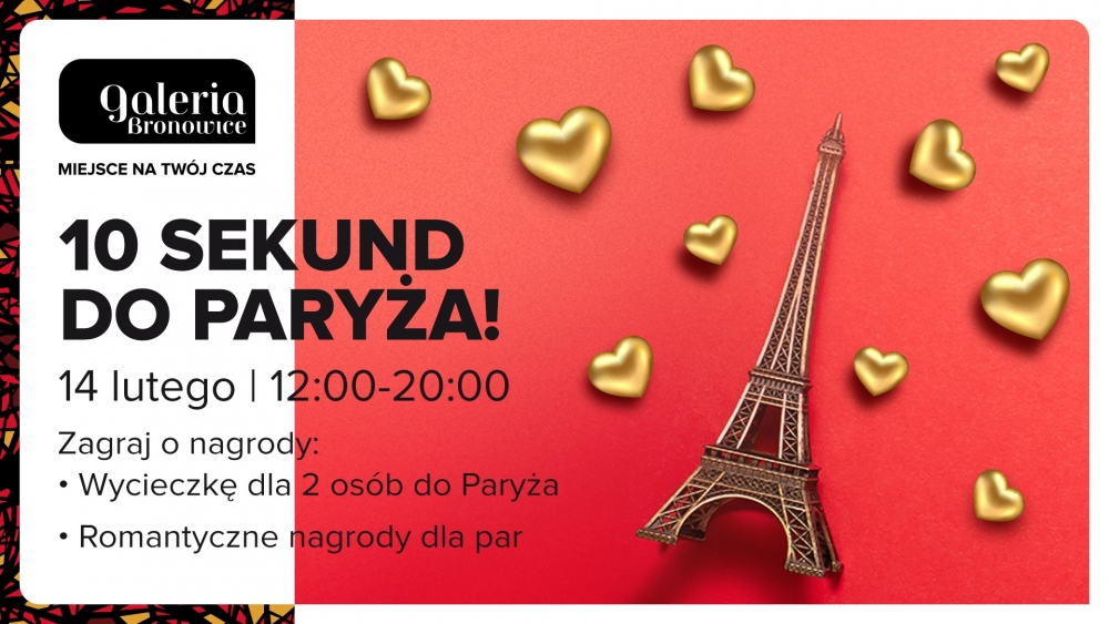 W 10 sekund można wygrać romantyczny wyjazd do Paryża