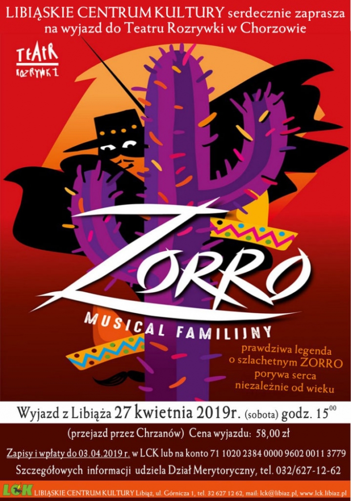 Musical Familijny „Zorro”