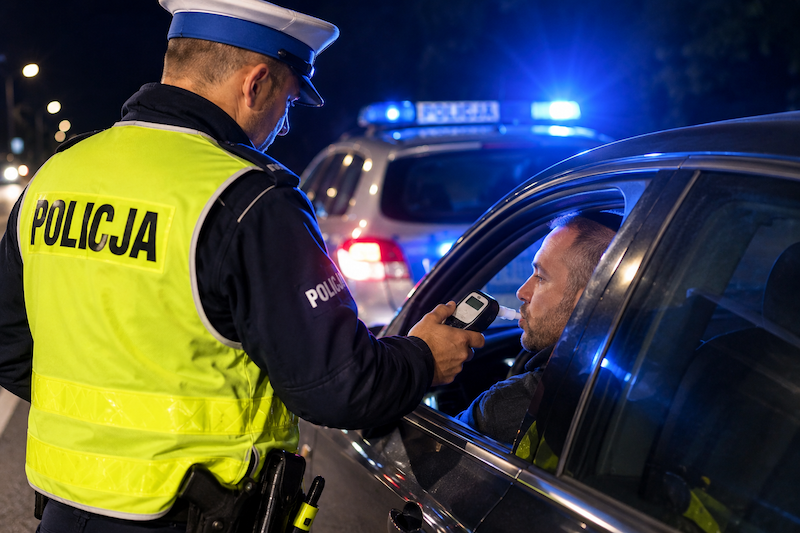 Ponad 3 promile alkoholu i dożywotni zakaz prowadzenia pojazdów. Kierowca trafi do więzienia