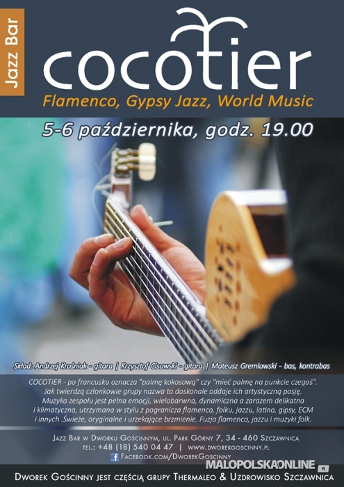 Dworek Gościnny - koncert zespołu Cocotier