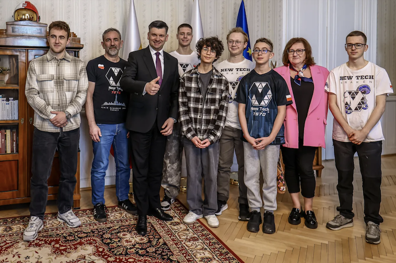 Małopolskie talenty podbijają świat robotyki