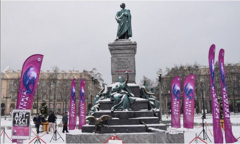Adam Mickiewicz na Placu Inwalidów w Krakowie!