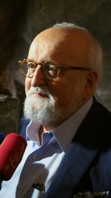 Krzysztof Penderecki w Piwnicy pod Baranami (zdjęcia)