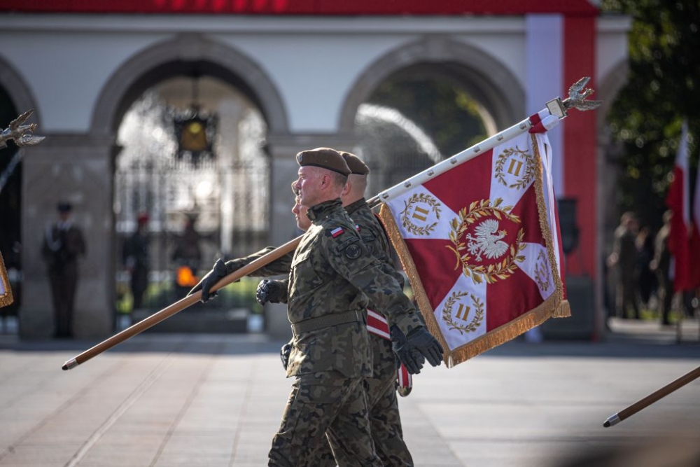 Przekazanie obowiązków dowódcy 11 Małopolskiej Brygady Obrony Terytorialnej 
