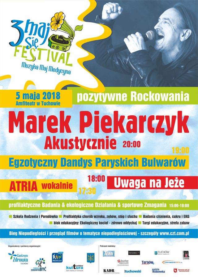 3MAJ się zdrów 2018. Klasycznie i akustycznie, inspirująco i motywująco!