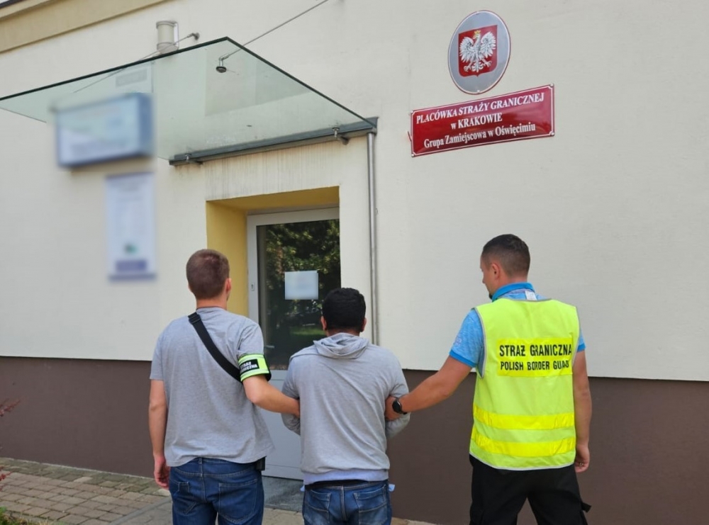Oświęcimscy Strażnicy Graniczni zatrzymali Kolumbijczyka