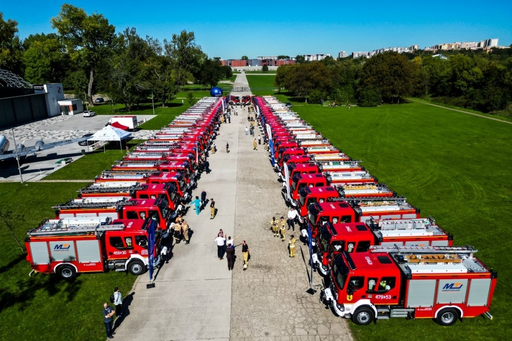 63 samochody trafiły do małopolskich strażaków ochotników