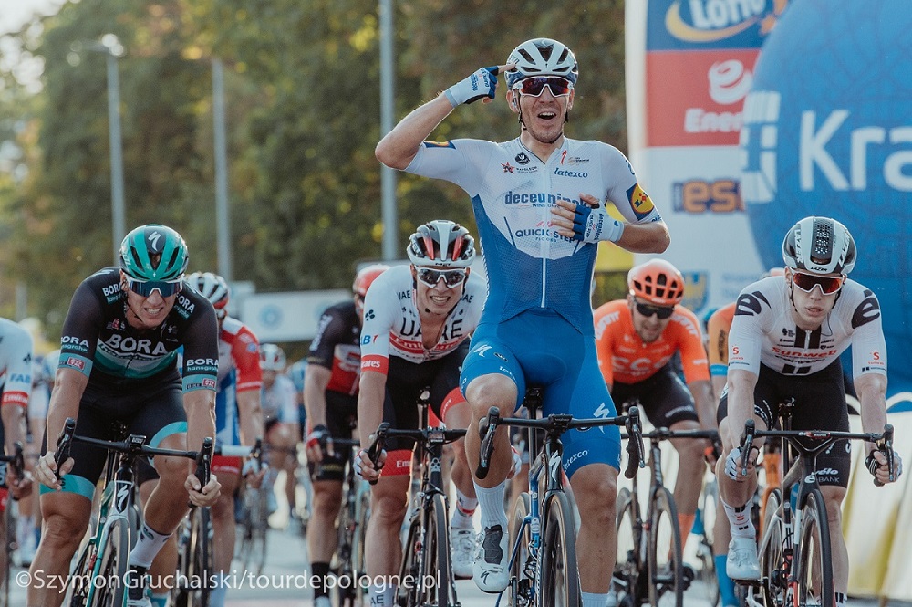 Ballerini wygrywa w Krakowie, Evenepoel triumfuje w Tour de Pologne