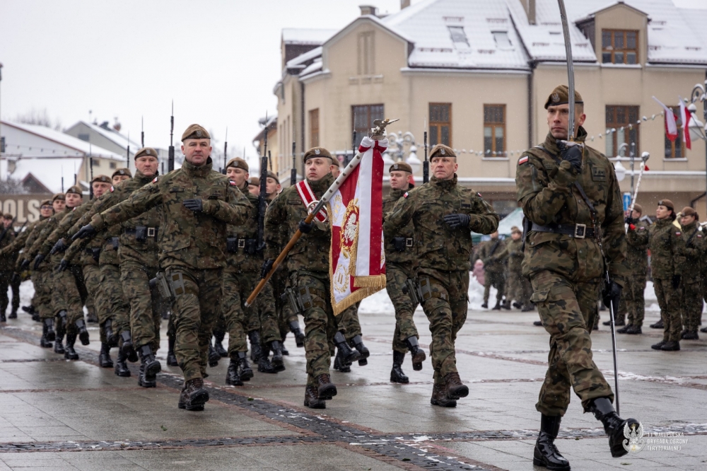 Uroczysta przysięga żołnierzy WOT (zdjęcia)