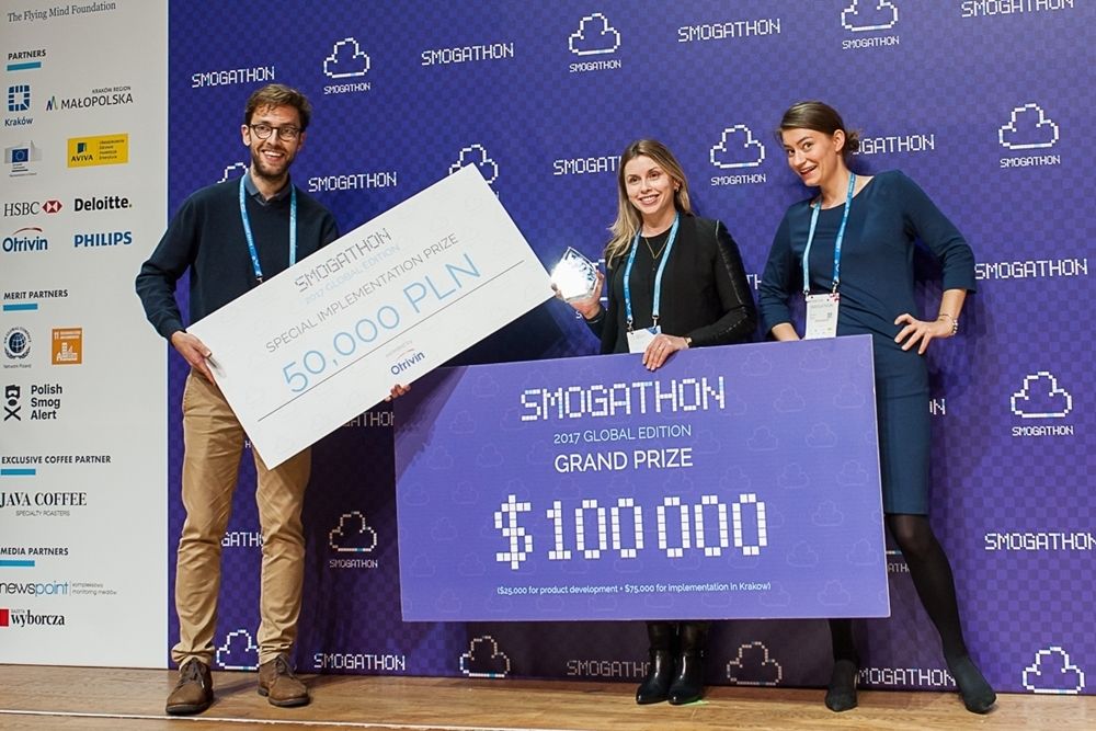 Smogathon: Panele powietrzne sposobem na smog