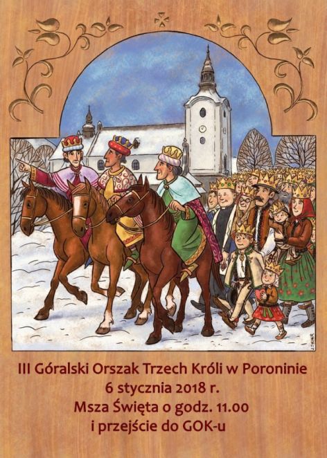 Góralski Orszak Trzech Króli w Poroninie