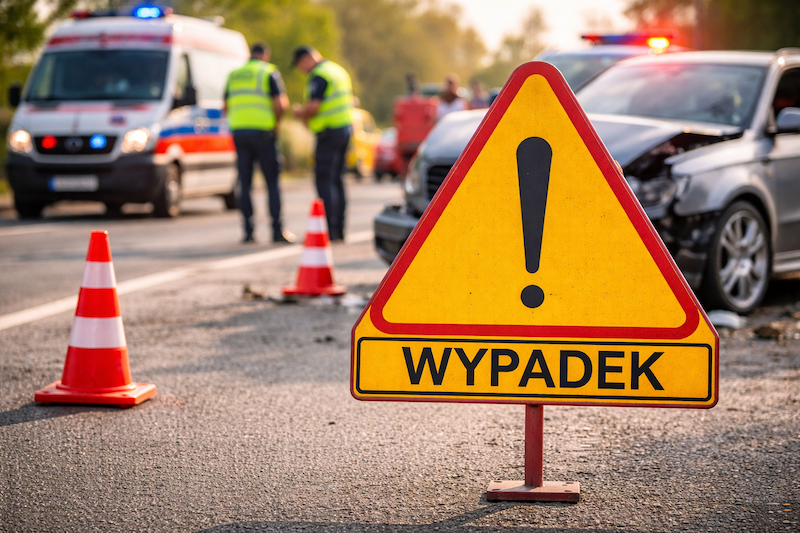Nietrzeźwy kierowca doprowadził do wypadku