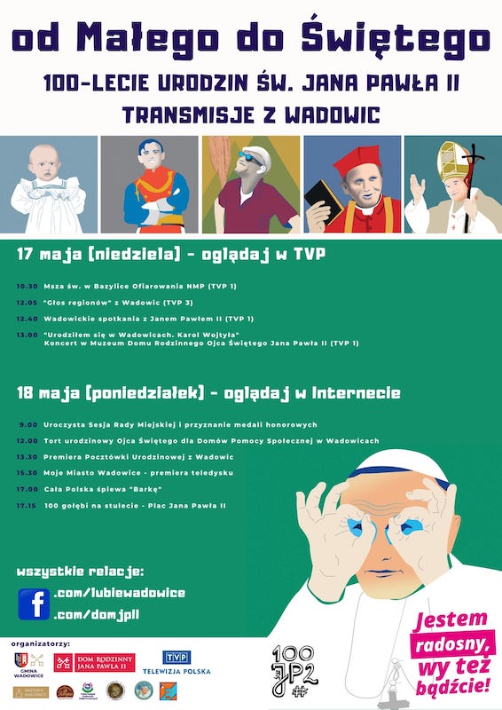 Wadowice świętują urodziny Jana Pawła II
