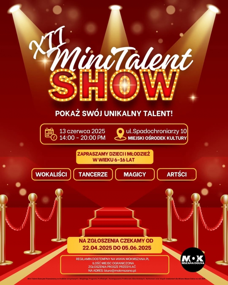 Mini Talent Show - wielki pokaz talentów dla najmłodszych