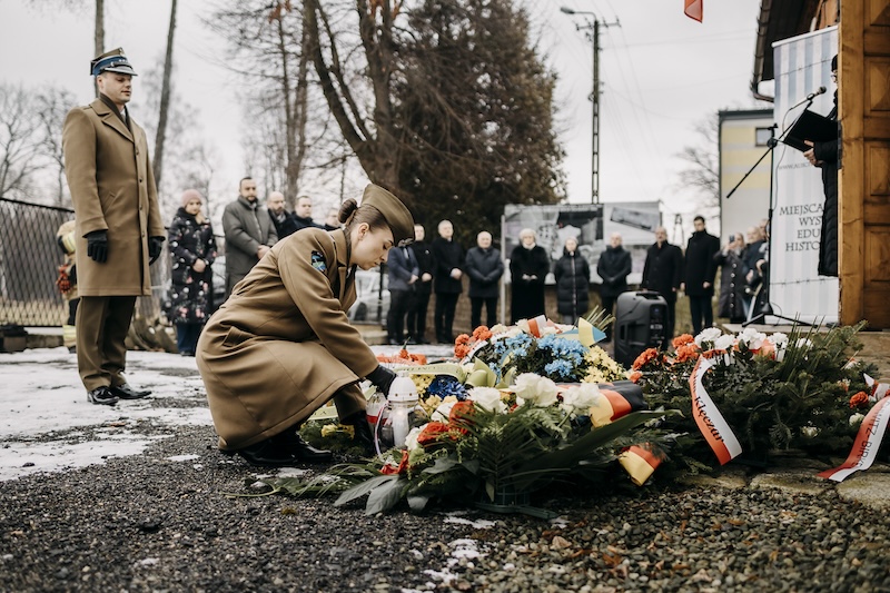 81. rocznica wyzwolenia KL Auschwitz. Uroczystości pamięci w Brzeszczach (zdjęcia)