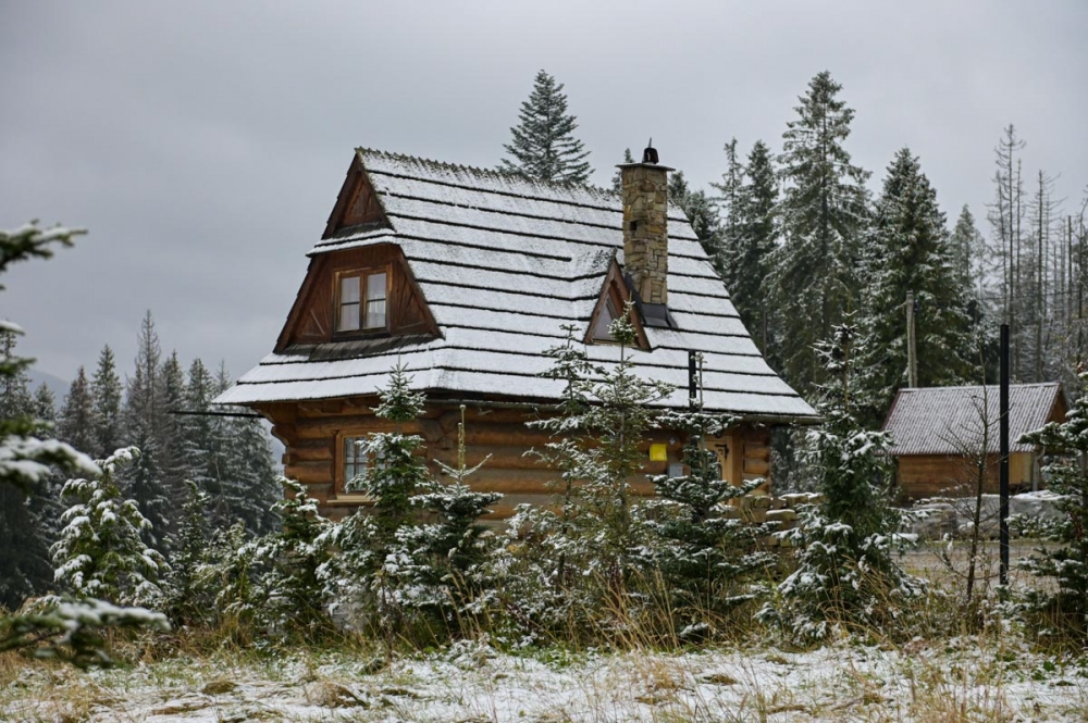 Na Podhalu spadł śnieg (zdjęcia)