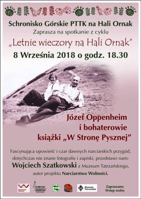 Józef Oppenheim i bohaterowie książki „W stronę Pysznej”