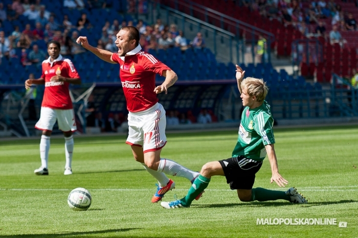 Wisła Kraków wygrała z GKS Bełchatów 2:1(zdjęcia)