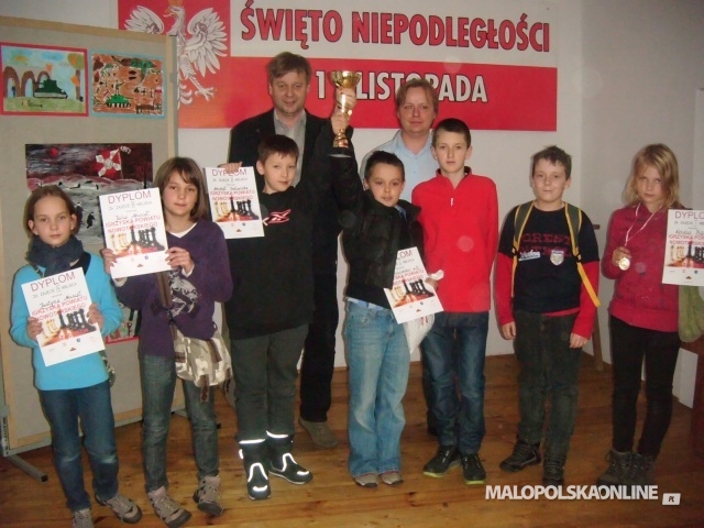 Igrzyska szachowe dla uczniów szkół podstawowych (wyniki i zdjęcia)
