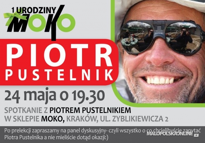 Z Piotrem Pustelnikiem rozmowy o górach wysokich – spotkanie w sklepie MOKO