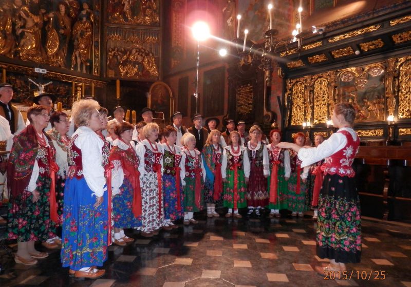 Koncert Papieski w Bazylice Mariackiej z udziałem nowotarskiego Chóru Gorce