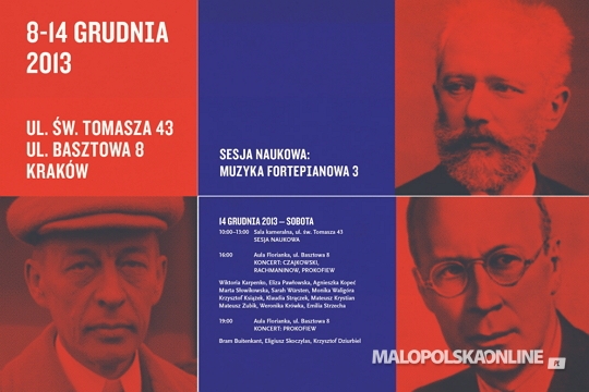 Kraków. Akademia muzyczna zaprasza na bezpłatne koncerty (8-15 grudnia)