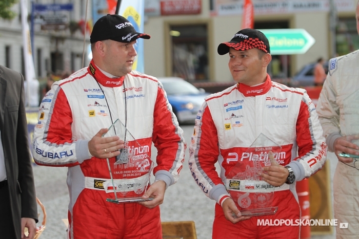 Michał Bębenek najszybszy w Rajdzie Ziemi Bocheńskiej