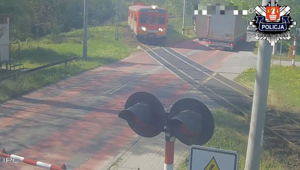 Ku przestrodze! O krok od wypadku (video)