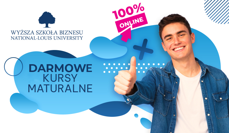 Darmowe kursy maturalne online w WSB-NLU - przygotuj się do matury 2026 z nami! <em>(art. sponsorowany)</em>