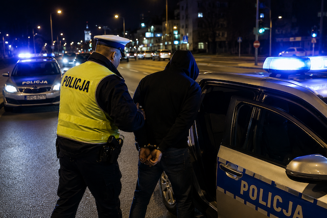 Nietrzeźwy kierowca bez uprawnień zatrzymany po pościgu ulicami miasta