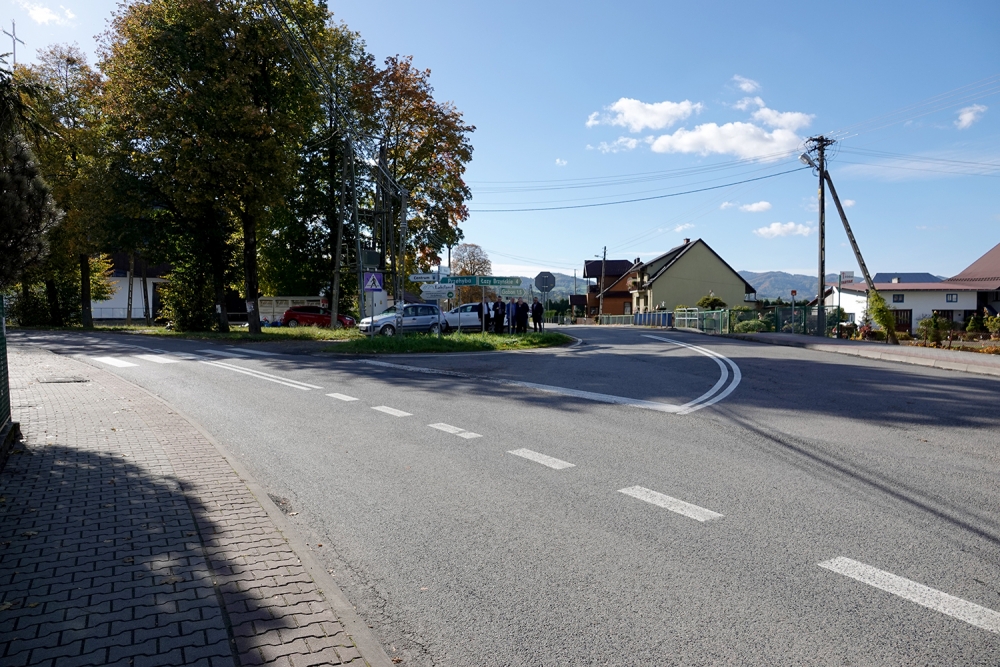 Przebudowa skrzyżowania w Gołkowicach Górnych