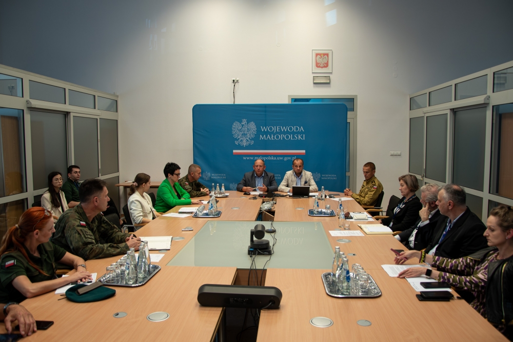 Odprawa wojewody ze służbami