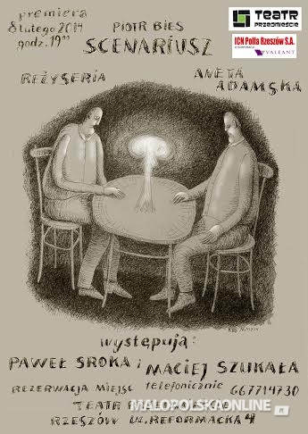 Teatr Przedmieście wystawia moją sztukę pt "Scenariusz"