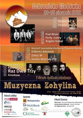  Pożegnanie lata w Muzycznej Zohylinie 23-25 sierpnia