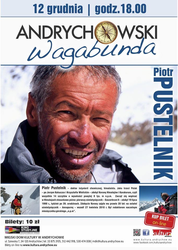 Kolejne spotkanie z cyklu Andrychowski Wagabunda już 12 grudnia