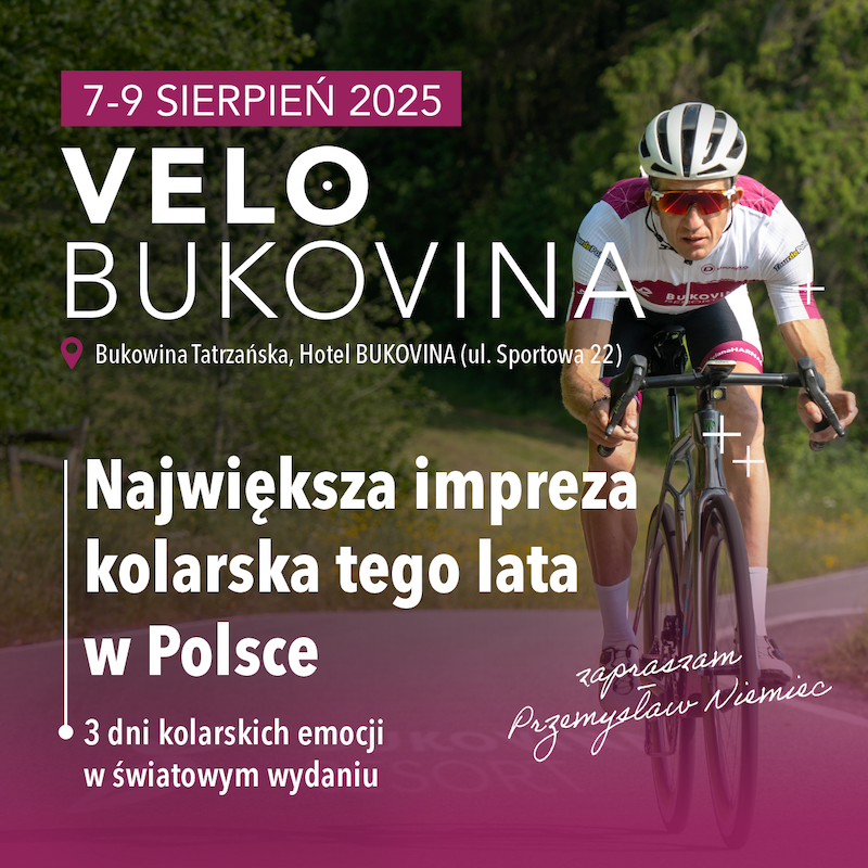 Bukowina Tatrzańska gospodarzem największego wydarzenia kolarskiego tego lata