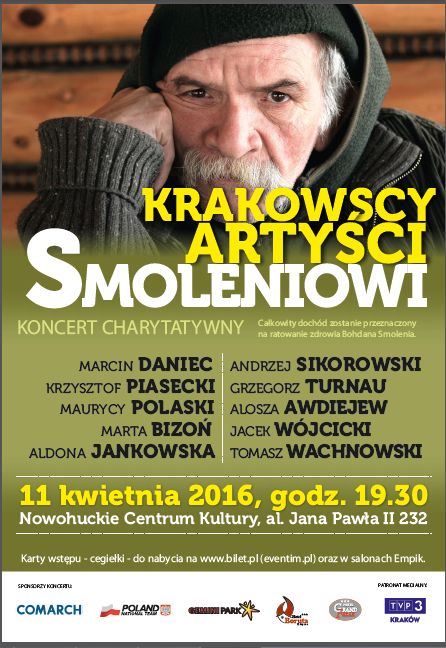 Gwiazdy estrady zagrają dla Smolenia