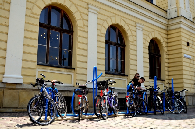 „Małopolski” stojak na rowery (zdjęcia)