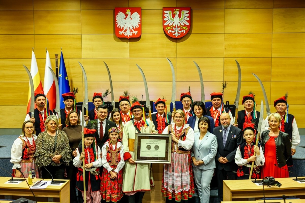 Kosynierzy z Łyszkowic uhonorowani Medalem Polonia Minor