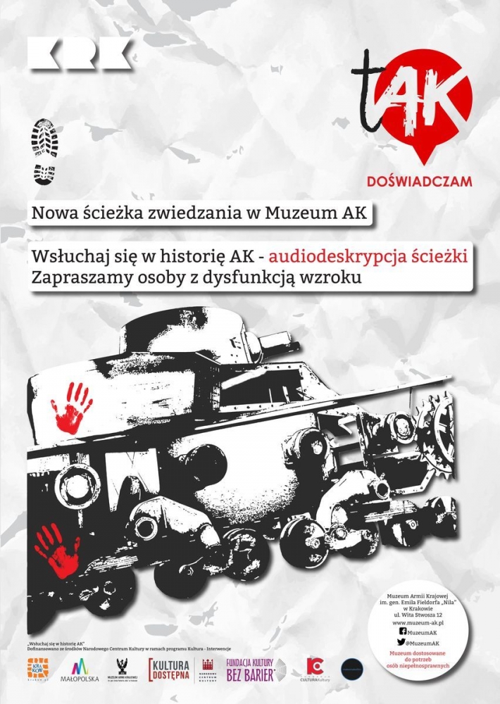 Muzeum AK ze ścieżką dla niewidomych