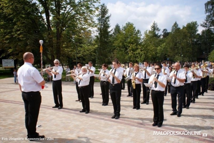Nowotarska Miejska Orkiestra Dęta na Jarmarku Podhalańskim