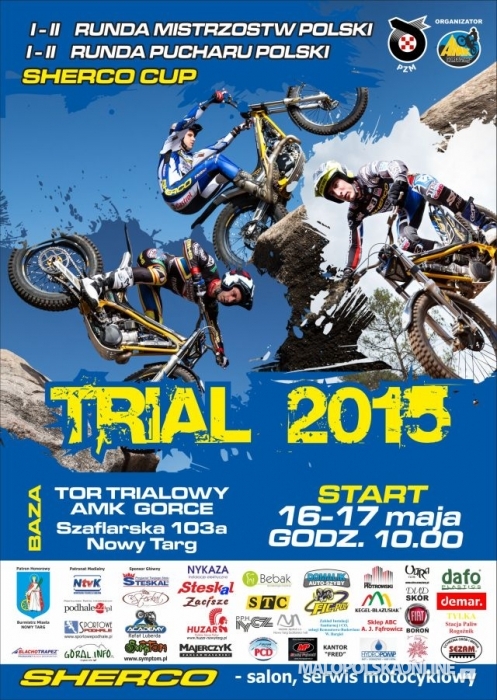 I/II eliminacja Mistrzostw Polski TRIAL, Puchar Polski oraz Classic Trial
