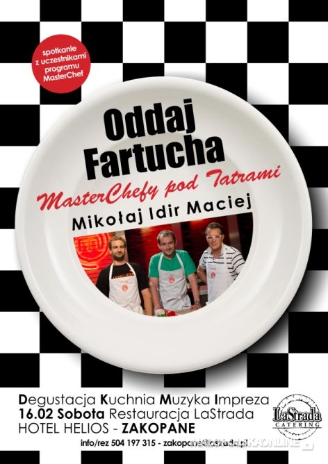 Oddaj fartucha - MasterChefy pod Tatrami