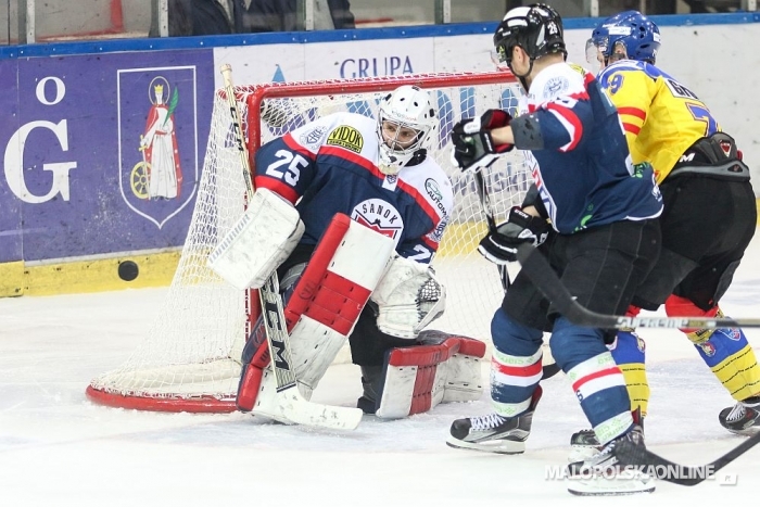 TatrySki Podhale Nowy Targ – Ciarko Sanok 6:3. Zwycięstwo okupione kontuzjami (zdjęcia)