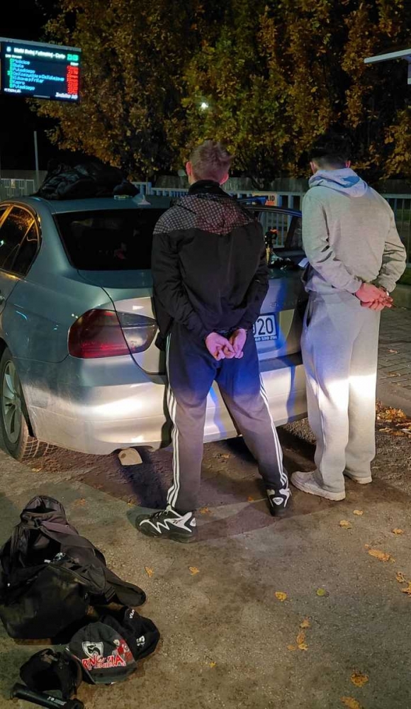 Zatrzymani w drodze na ustawkę