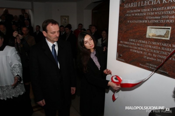 Szkoła w Podsarniu otrzymała imię tragicznie zmarłej pary prezydenckiej