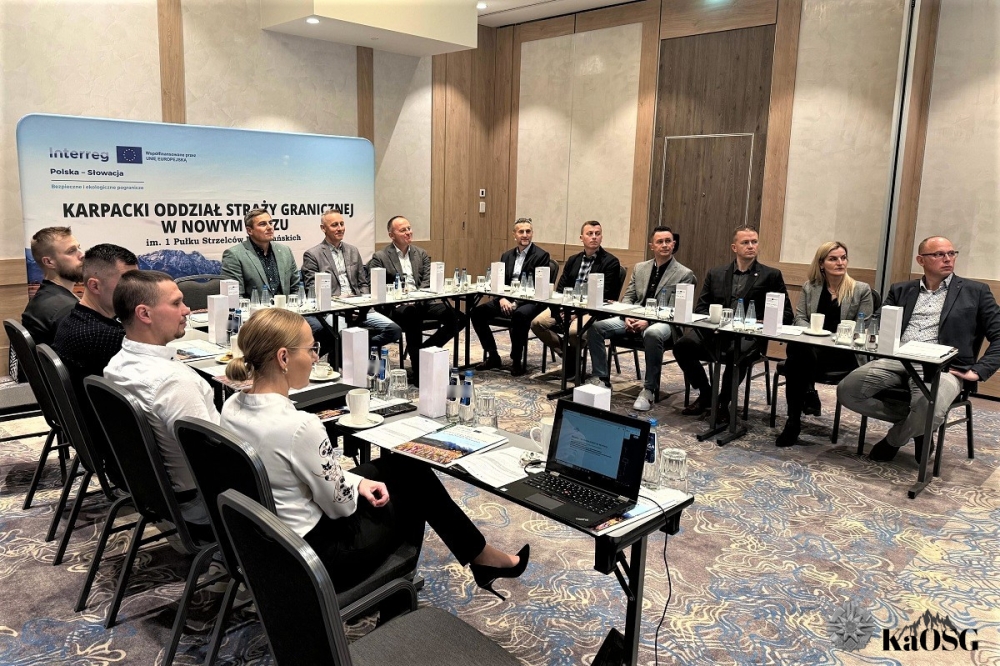 Dwustronne spotkanie służb Polski i Słowacji w ramach projektu „Bezpieczne i ekologiczne pogranicze”